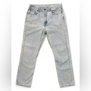 George Light Wash Regular Fit Jeans Straight Leg Denim